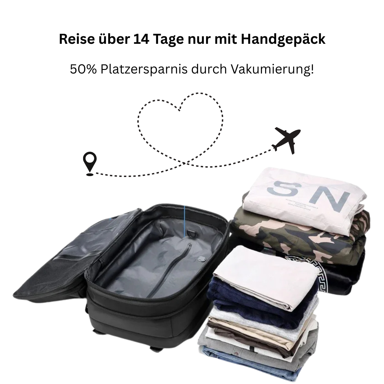 AirPack™ Vakuum-Rucksack