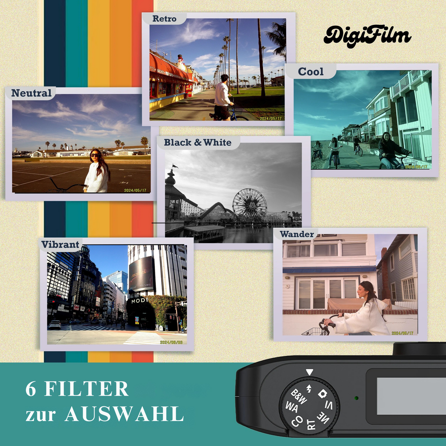 DigiFilm™ Retro Kamera