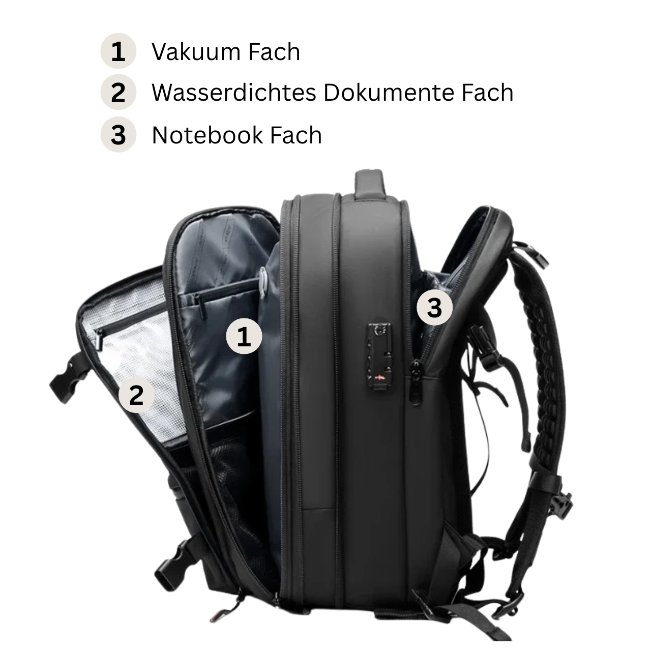 AirPack™ Vakuum-Rucksack